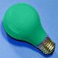 A19 100w 120v Ceramic Green E26 Lamp