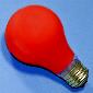 A19 100w 120v Ceramic Red E26 Lamp