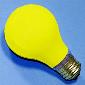 A19 100w 120v Ceramic Yellow E26 Lamp