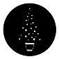 ROSCO:250-73631 -- 73631 Christmas Tree A Steel Metal Gobo, Size: Specify