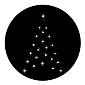 ROSCO:250-73634 -- 73634 Christmas Tree D Steel Metal Gobo, Size: Specify