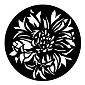 ROSCO:250-76572 -- 76572 Bloomin Flowers Steel Metal Gobo, Size: Specify