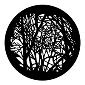 ROSCO:250-77550 -- 77550 Martin Guerre Branches 2 Steel Metal Gobo, Size: Specify