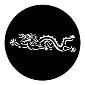 ROSCO:250-77558 -- 77558 Chinese Dragon Steel Metal Gobo, Size: Specify