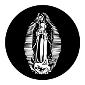 ROSCO:250-78516 -- 78516 Lady Of Guadalupe Steel Metal Gobo, Size: Specify