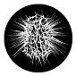 ROSCO:260-81113 -- 81113 Big Bang Bw Glass Gobo By Rob Cormier, Size: Specify