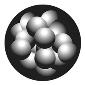 ROSCO:260-81132 -- 81132 Atoms Bw Glass Gobo, Size: Specify