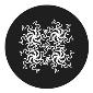 ROSCO:260-81143 -- 81143 Chinese Fractals Bw Glass Gobo, Size: Specify