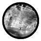 ROSCO:260-82203 -- 82203 Cellophane Bw Glass Gobo By Dennis Size, Size: Specify