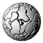 ROSCO:260-82206 -- 82206 Cracked Sphere Bw Glass Gobo By Mike Swinford, Size: Specify