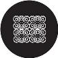 ROSCO:260-82804 -- 82804 Scroll Crop Circle Bw Glass Gobo, Size: Specify