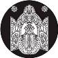 ROSCO:260-82827 -- 82827 Day Of The Dead Tribal Woman Bw Glass Gobo, Size: Specify