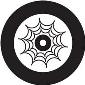 ROSCO:260-82864 -- 82864 Spider Web Crop Circle Bw Glass Gobo, Size: Specify