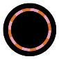 ROSCO:260-84414 -- 84414 Pink/Red Color Swirl Multi Color Glass Gobo By Mike Baldassari, Size: Specify
