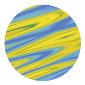 ROSCO:260-84426 -- 84426 Saturn Yellow Multi Color Glass Gobo By Mike Swinford, Size: Specify