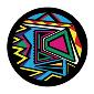 ROSCO:260-86604 -- 86604 Tribe Multi Color Glass Gobo By Rob Cormier, Size: Specify