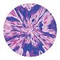 ROSCO:260-86632 -- 86632 Thunder Abyss Multi Color Glass Gobo, Size: Specify