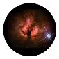 ROSCO:260-86667 -- 86667 Deep Nebula Multi Color Glass Gobo, Size: Specify