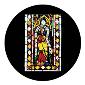 ROSCO:260-86675 -- 86675 Comedia Stained Glass Multi Color Glass Gobo, Size: Specify