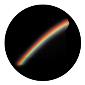 ROSCO:260-86715 -- 86715 Real Rainbow Multi Color Glass Gobo, Size: Specify