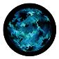 ROSCO:260-86729 -- 86729 Aquatic Mix Multi Color Glass Gobo By Lisa Cuscuna, Size: Specify