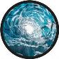 ROSCO:260-86771 -- 86771 Ice Swirl Multi Color Glass Gobo, Size: Specify