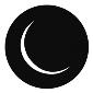 GAM:250-G506 -- G506 Circle Moon Steel Metal Gobo, Size: Specify