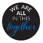 ROSCO:RHealth#23 -- RHealth #23 We Are All In This Together 2 Color Glass Gobo, Size: Specify